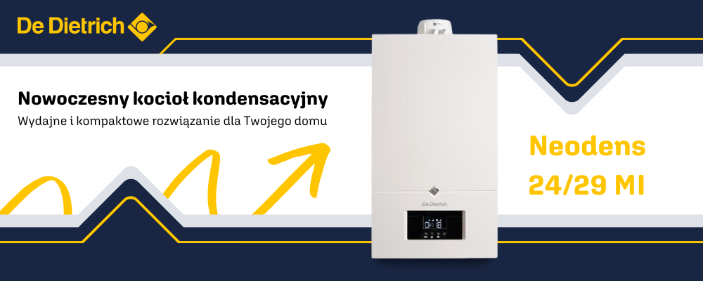 Nowy kocioł gazowy De Dietrich Neodens 24/29 MI - baner