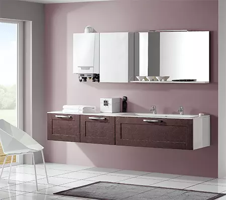 kocioł gazowy z łazience