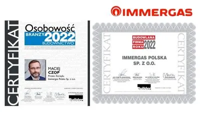 IMMERGAS - Osobowość Branży - Builder Awards