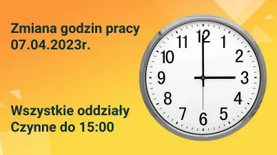 zmiana godzin pracy