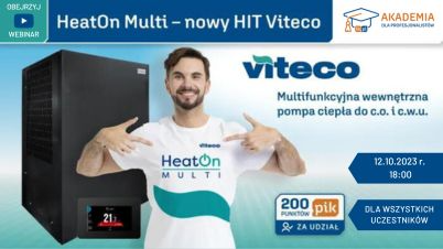 Webinarium - HeatOn Multi - nowy HIT Viteco