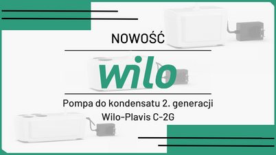 Pompa do kondensatu 2. generacji: Wilo-Plavis C-2G