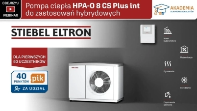 Akademia IK: Pompa ciepła STIEBEL ELTRON HPA-O 8 CS Plus int do zastosowań hybrydowych