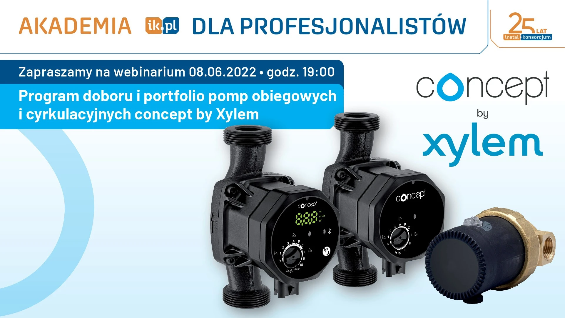 Program doboru i portfolio pomp obiegowych i cyrkulacyjnych concept by Xylem