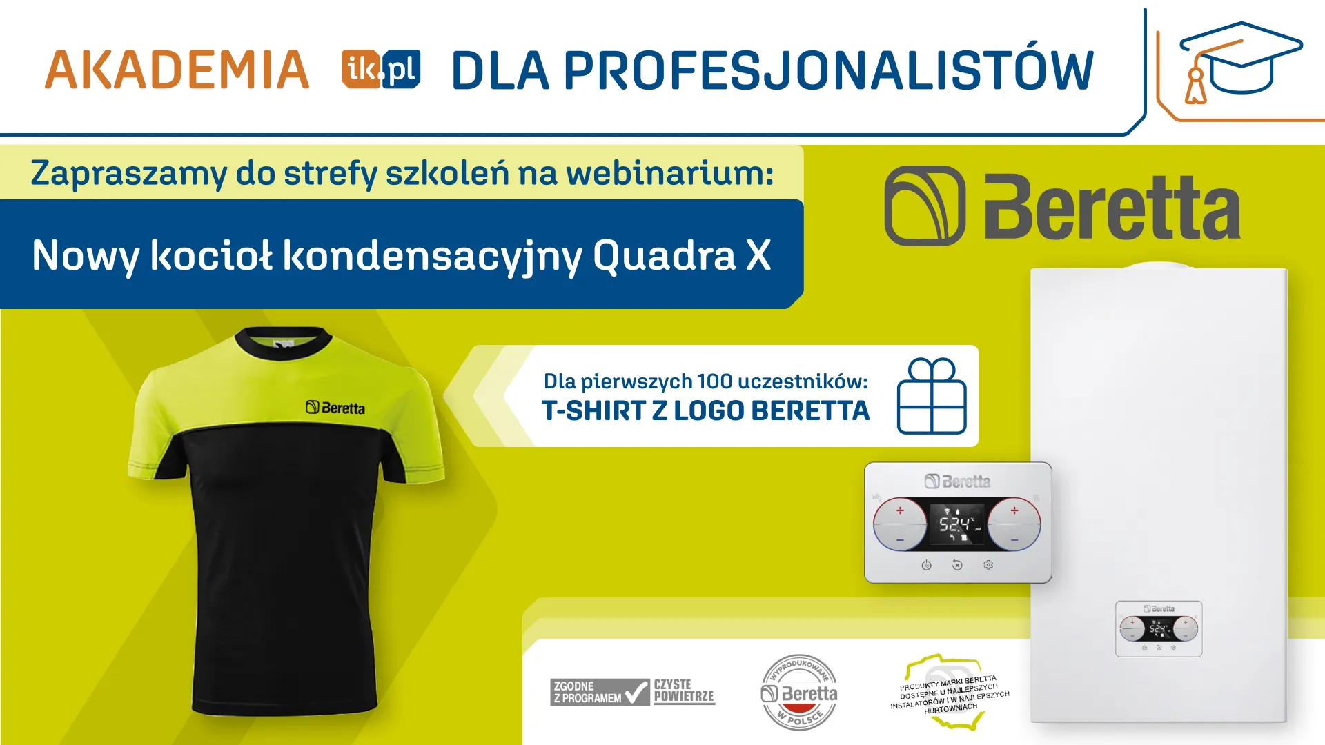 Nowy kocioł kondensacyjny Beretta Quadra X