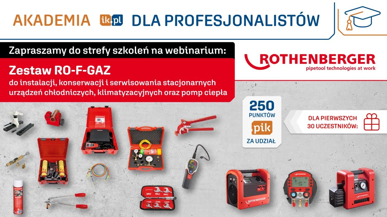 Zestaw Rothenberger RO-F-GAZ