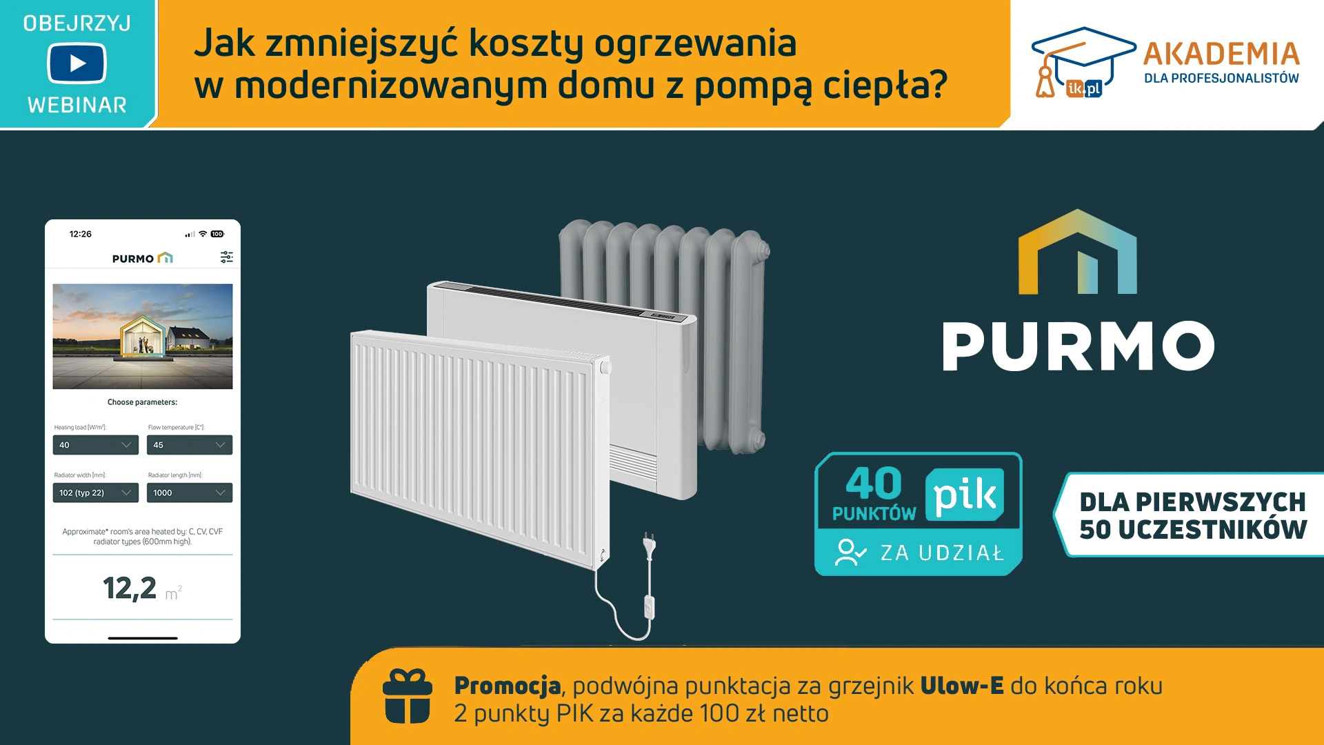 PURMO - Jak zmniejszyć koszty ogrzewania w modernizowanym domu z pompą ciepła?