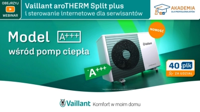 Zapraszamy na webinar Akademii IK o rozwiązaniach Vaillant! 