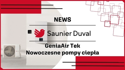 GeniaAir Tek: Nowoczesne pompy ciepła Saunier Duval