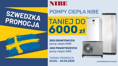 Szwedzka Promocja | Skorzystaj z promocji NIBE!