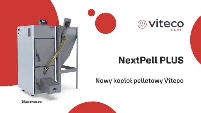 NextPell PLUS - nowy kocioł pelletowy Viteco
