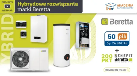 BERETTA - Hybrydowe rozwiązania marki Beretta. Kompletne systemy pomp ciepła i kotłów gazowych dla maksymalnej efektywności