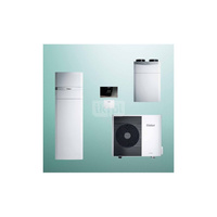 Pakiet Systemowy OZE - Pompa ciepła powietrzna powietrze-woda monoblok VAILLANT VWL 75/6A aroTHERM plus 7 kW 400 V + Centrala grzewcza uniTOWER VIH QW 190/6E + Moduł komunikacji internetowej VR 940f + Rekuperator recoVAIR VAR 360/4 + Regulator sensoCOMFOR