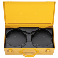 Skrzynka blaszana z wkładką