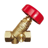 Zawór odcinający HERZ STRÖMAX-AD mosiądz DN 15 4.8 Kvs GW, max. 110'C, max. 20 bar