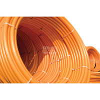 Rura PE do gazu, 25x3,0 pomarańczowo-czarna, PE100 RC, SDR11