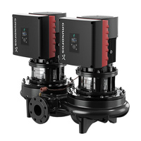 Pompa obiegowa GRUNDFOS TPED 50-420/2 typu in-line z silnikiem znormalizowanym 50/60 Hz, moc silnika 7.5kW 13.62 A PN 16 2910 obr/min