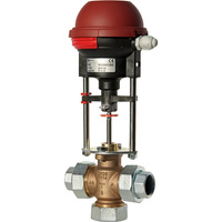 CV316 RGA DN15 Kvs0.63 PN16 - 3-drogowy zawór regulacyjny