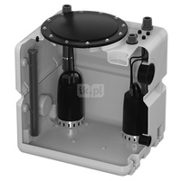 Zbiornik z zestawem rur DUOLIFT.270.40.CC/KP