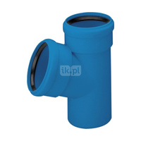 Trójnik MAGNAPLAST Ultra dB UDBEA 67' PP-m DN 110 (ww x ww x wz), kolor niebieski