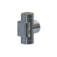 Trójnik 90' MK ŻARY PR KNN AFTS+POT FU 160 x 160 x 160 do odprowadzania spalin