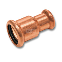 Mufa SANHA Press redukcja, Cu, 15 mm x 12 mm (zw x zw)