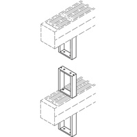 Kermi Bankkonsole Konvektor Typ54/55 L= 253 H =180, weiß