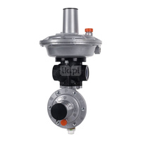 Reduktor gazu, DIVAL 600 TR DN40 z zaworem szybkozamykającym, Fiorentini