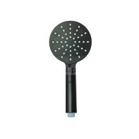 HY001B Słuchawka prysznicowa MORENA 3-funkcyjna czarny mat