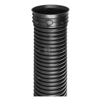 Rura PP karbowane z kielichem SN 8 bez uszczelki MCEM 160 x 3000