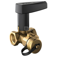 Zawór równoważący statyczny z opływem COMAP Nexus Relax mosiądz Gwint wewnętrzny DN 15, max. 25bar