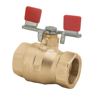 Zawór kulowy HERZ MODUL mosiądz DZR, PN25 DN 32 GW, uchwyt: pokrętło