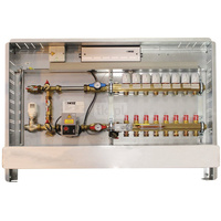 Kompletna stacja regulacyjna 230 V, 50 Hz, do ogrzewania podłogowego, przyłącze z lewej strony, 11