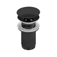 Zestaw odpływowy do umywalki PERFEXIM SPPMW03OW czarny mat 2 3/4'', przycisk duży okrągły wypukły