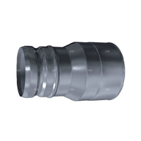 Redukcja stal nierdzewna MK ŻARY ST RD MKKD/MKKS fi160W x 160 mm do kanałów wentylacyjnych okrągłych