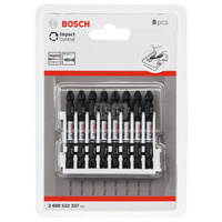 Bity dwustronne PRO Impact z indeksem Pick and Click, PH2, 65 mm, 8 szt.