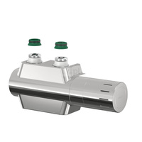 Zestaw podłączeniowy do grzejników dekoracyjnych FLAMCO MEIBES przyłącze grzejnikowe h do grzejników dolnozasilanych Chrom