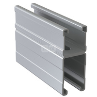 Szyna montażowa podwójna NICZUK SDMFH, gr. 2.5 mm, dł. 6000 mm, stal nierdzewna (ocynk galwaniczny)