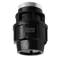 Złączka skręcana z gwintem wewnętrznym do rur PE PN16 40 mm x 1 1/2