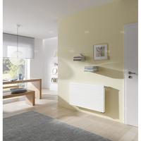 Kermi®X2®Line-V Typ12 wys755x66x605mm biały, 10 bar, zaworowy prawy, z osłoną