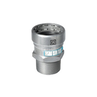 Nypel SANHA Heavy Steel Press, stal, 2'' (zw x GZ)