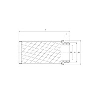 PHA-KS1 Kosz do zaworu zwrotnego PHA-020 1 1/4" 