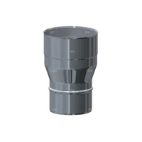 Redukcja stal nierdzewna MK ŻARY PR RD MKS fi100 x 130W mm do kanałów wentylacyjnych okrągłych