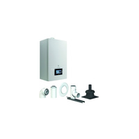 Pakiet - Kocioł gazowy jednofunkcyjny DE DIETRICH Virtuens Smart 24 kondensacyjny wiszący 3.3 - 26.1 kW + Zestaw powietrzno-spalinowy szachtowyBazowy PP/Alu fi 60/100 na fi 80