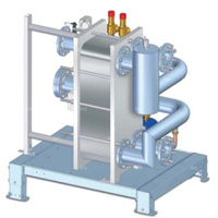 Zestaw bezpieczeństwa w komplecie z pompą i płytowym wymiennikiem ciepła do kotła 770 kW