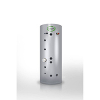 Wymiennik dedykowany do PC z dwiema wężownicami - Joule - HEAT PUMP + SOLAR - 200l + grzałka 3kW 230V + zawór T&P