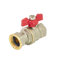 PHA-007/O G1/2 WW PN30 C DN15 Kurek kulowy z obrotową nakrętką dławik CuZn-C