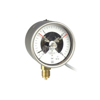 Manometr z rurką Bourdona AFRISO RF kontaktowy magnetyczny MK1 -1/15 bar G1/2B radialne fi 100 mm, kl. 1,0%