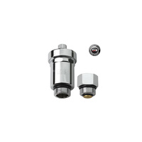 Odpowietrznik automatyczny z zaworem stopowym prosty 1/2"