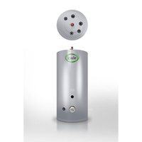 Wymiennik z pojedynczą wężownicą przyłącza od góry - Joule - INDIRECT TOP CONNECTION - 150l + grzałka 3kW 230V + zawór T&P